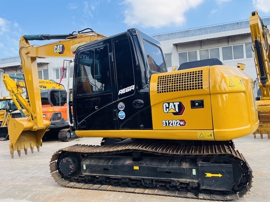 12 тонн 90% новый CAT 312D2GC Подержанный Гусеничный экскаватор Подержанный CAT Crawler Excavator CAT 312D Строительная техника