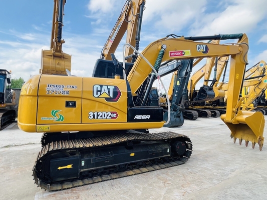 12 тонн 90% новый CAT 312D2GC Подержанный Гусеничный экскаватор Подержанный CAT Crawler Excavator CAT 312D Строительная техника