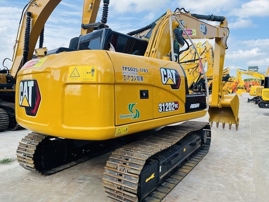 12 тонн 90% новый CAT 312D2GC Подержанный Гусеничный экскаватор Подержанный CAT Crawler Excavator CAT 312D Строительная техника