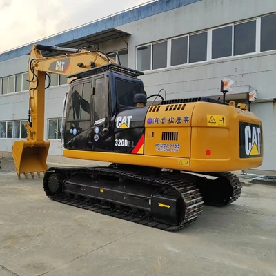 20930 кг Гусеница Использованная гидравлическая экскаватор CAT 320D
