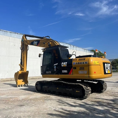 100% оригинальный использованный CAT Caterpillar 320D Crawler 1m3 мощность гидравлический экскаватор