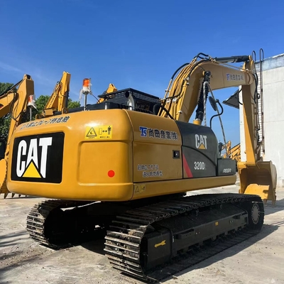 100% оригинальный использованный CAT Caterpillar 320D Crawler 1m3 мощность гидравлический экскаватор