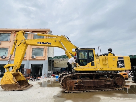 Японская подержанная Komatsu PC700LC-8 PC700-8 Гидравлический экскаватор для копания
