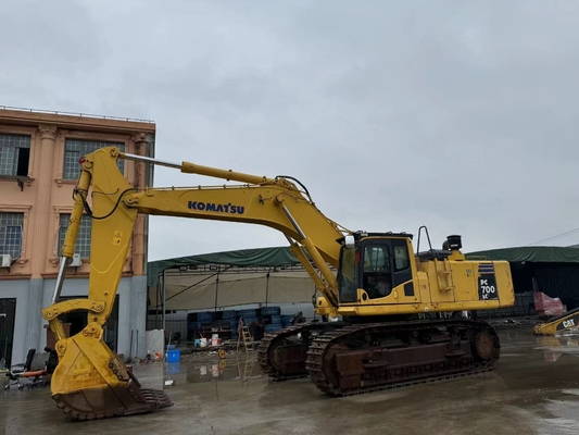 Оригинальная Япония Komatsu PC700-8 Использованная гидравлическая экскаваторная буровая экскаватор подержанный 70 тонн кавальщик низкая цена