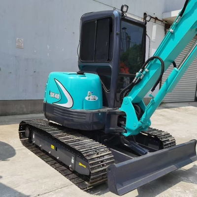 Мини экскаватор Оригинальный 80% Новый Kobelco Sk40 Использованный гидравлический экскаватор для копания подержанный 4-тонный экскаватор
