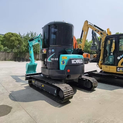 Мини экскаватор Оригинальный 80% Новый Kobelco Sk40 Использованный гидравлический экскаватор для копания подержанный 4-тонный экскаватор