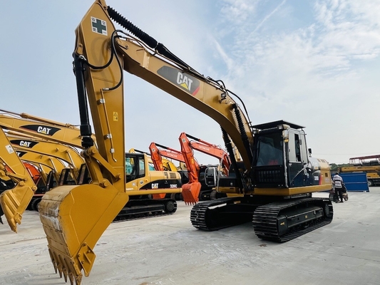 100% Япония Сделано Подержанный CAT 320D2 Caterpillar экскаватор Подержанный Гидравлический ползучий кавальщик 1CBM Вместимость ведра