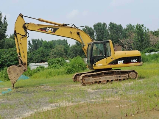 Оригинальный экскаватор CAT 320C с двигателем CAT 3066ATAAC