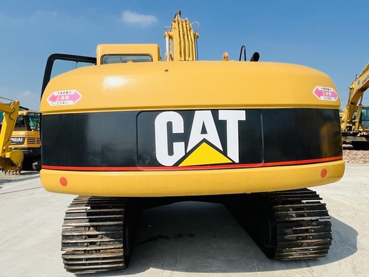 Эксплуатационный экскаватор CAT 320C с максимальной глубиной копания 6550 мм и двигателем CAT 3066