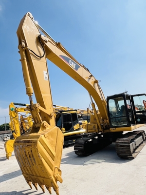 Эксплуатационный экскаватор CAT 320C с максимальной глубиной копания 6550 мм и двигателем CAT 3066