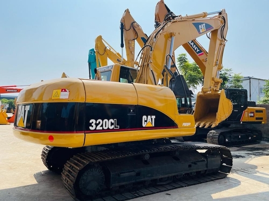 Подержанный 20-тонный экскаватор использованный CAT 320CL Caterpillar Crawer Excavator