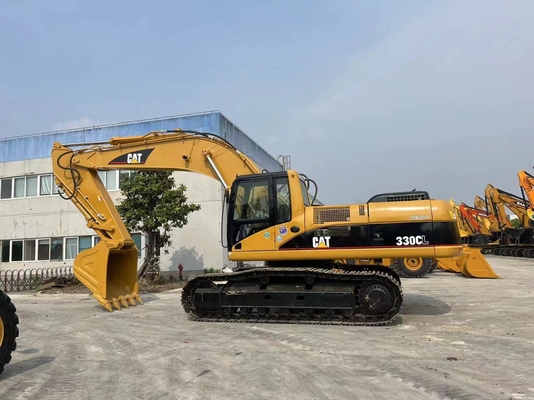 Оригинально Япония CAT 330C Подержанный 30-тонный утилитарный гусеничный кавальщик 330B 330C 330D 330GC