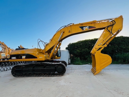 Оригинально Япония CAT 330C Подержанный 30-тонный утилитарный гусеничный кавальщик 330B 330C 330D 330GC