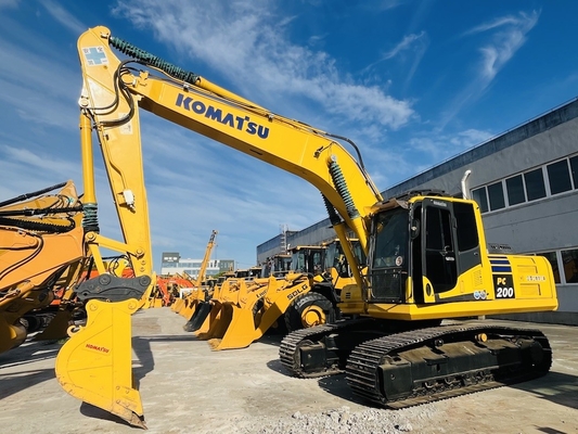 20 тонн 100% подержанный экскаватор Komatsu PC200-8 Использованный экскаватор Original Japan Komatsu SAA6D107E-1