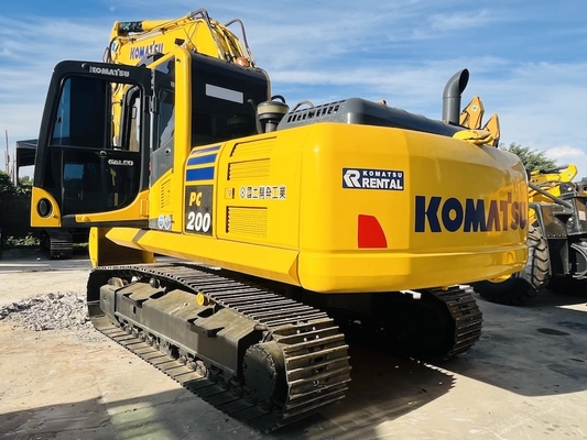 20 тонн 100% подержанный экскаватор Komatsu PC200-8 Использованный экскаватор Original Japan Komatsu SAA6D107E-1