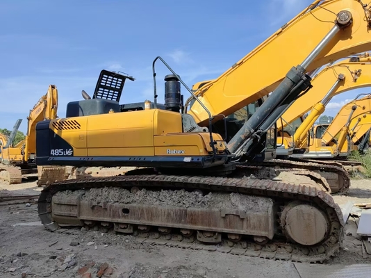 48 тонн оригинальный вторая рука Hyundai R485LVS Crawler экскаватор использованный Hyundai Digger для продажи