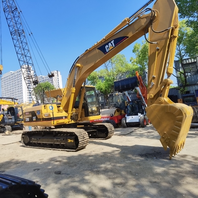 Оригинальный экскаватор CAT 320B в употреблении, Caterpillar использовал 20 тонну с двигателем CAT 3066T.