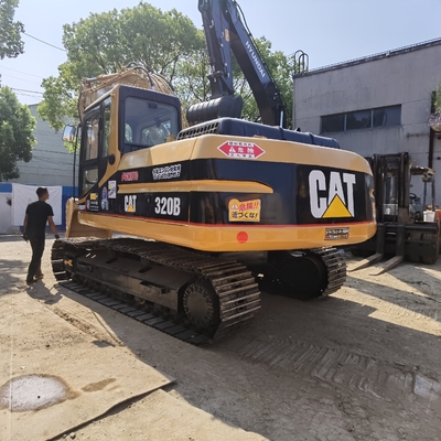 Оригинальный экскаватор CAT 320B в употреблении, Caterpillar использовал 20 тонну с двигателем CAT 3066T.