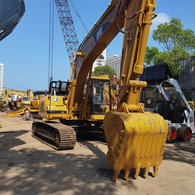Оригинальный экскаватор CAT 320B в употреблении, Caterpillar использовал 20 тонну с двигателем CAT 3066T.