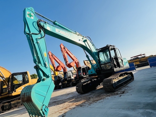 Оригинальный использованный Kobelco SK210LC-8 Гидравлический экскаватор 21 тонны подержанный экскаватор