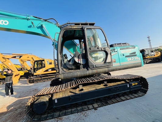 Оригинальный использованный Kobelco SK210LC-8 Гидравлический экскаватор 21 тонны подержанный экскаватор