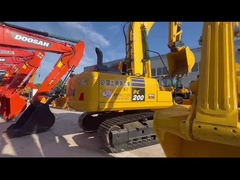 20 тонн 100% подержанный Komatsu PC200-8 Рыболовный экскаватор Использованный кавальщик Оригинал Япония