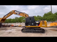 CAT 320D Япония Оригинальная использованная гусеничная экскаватор подержанная 20 тонновая гусеничная копальница