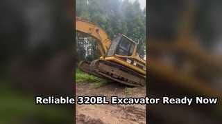 Оригинальный японский гусеничный экскаватор CAT 320BL в хорошем состоянии, готовый к отправке